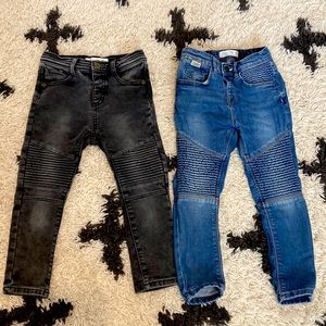Zara Kids Moto Jeans